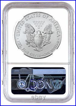 2021(P) $1 Silver Eagle Struck Philadelphia Emergency T1 NGC MS70 FR Eagle Label