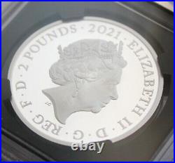 2021 Royal Mint Music Legends The Who £2 Silver Proof 1oz Coin NGC PF70UC FR