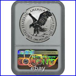 2021-S Type 2 Reverse Proof Silver 35th Anniversary Eagle Designer set NGC PF70