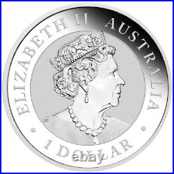 2022 Australia Berlin Show Kookaburra 1oz Silver Colorized Coin NGC MS 70