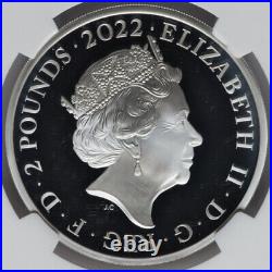 2022 City Views Rome £2 SILVER PROOF 1 Oz NGC PF70 GREAT G BRITAIN Royal Mint UK