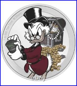 2022 Niue Disney Scrooge McDuck 1 oz Silver Coin NGC PF 69 UCAM