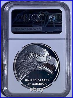 2022 P 1 Oz Ngc Pf70 Er Ultra Cameo Early Release American Liberty Silver Medal