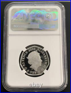 2022 Pride 50p Silver Proof NGC Graded PF70UC Royal Mint Limited Edition 4000