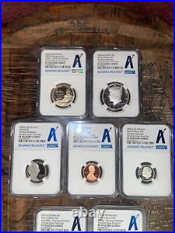 2022 S Official Silver US Mint Set NGC PF70 Ultra Cameo Advance Release