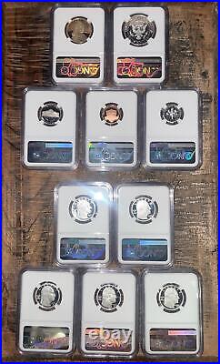 2022 S Official Silver US Mint Set NGC PF70 Ultra Cameo Advance Release