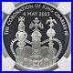 2023 KING CHARLES III CORONATION REGALIA NGC PF70, G BRITAIN 0.999 Silver COIN