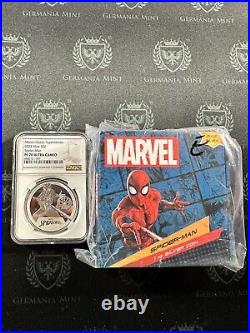2023 Niue Marvel Classic Superheroes Spider-Man 1oz Silver Proof Coin NGC PF70