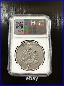 2023 Niue Transformers Rise of the Beasts 1 oz. 999 Silver Coin NGC MS70 Antique