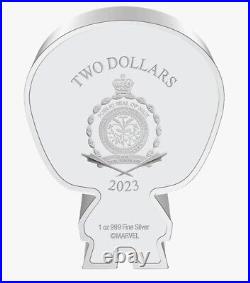 2023 Spider-Man NGC PF70 FR Chibi Marvel Series S$2 NZ Mint 1oz Silver Coin
