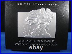 2023 W SILVER AMERICAN EAGLE $1 NGC PF70 ULTRA CAMEO F16 With BOX AND COA