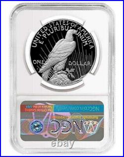 2023 s proof peace silver dollar ngc pf 70 uc first releases fr pre-sale