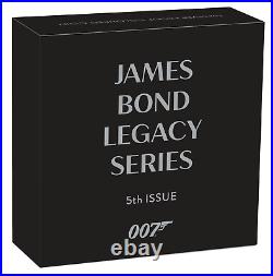 2024 James Bond Legacy 5th Issue Daniel Craig SILVER $1 1oz COIN NGC PF70 FR