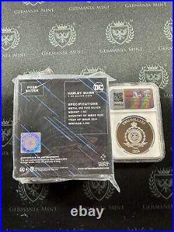 2024 Niue 1 oz Silver DC Villians Harley Quinn NGC PF70 Ultra Cameo 1st Release