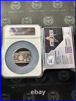 2024 Niue 1 oz Silver Proof Star Trek USS Enterprise NCC-1701 NGC PF70 UC FR