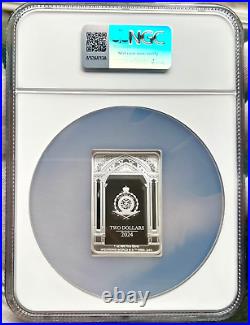 2024 Niue Harry Potter Hungarian Horntail NGC PF70 1 oz. 999 Silver Coin with OGP