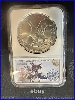 2024 (P) American Silver Eagle NGC MS 70 Star Privy 1 oz silver 8 Era Nice Gang