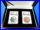 2024 P Australia, 2-Coin Set, Teal & Gold, YOTD NGC Pf 70 Ucam Early Releases