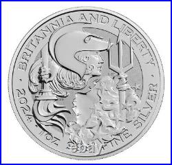 2024 uk 2 lb liberty and britannia 1 oz silver coin ngc ms69 first releases