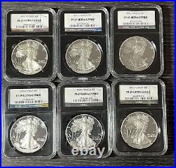 37-pc. 1986 2022 American Silver Eagle Proof Complete Date Set NGC PF69 UCAM