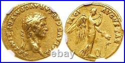 Ancient Roman. Claudius Gold Aureus, Lugdunum mint, 50-51 A. D. NGC Certified