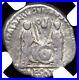 Augustus 27 BC-14 AD Roman Empire Octavian Gaius Lucius Denarius Silver Coin NGC