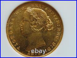Australia. 1870 Sydney Mint Sovereign. Much Lustre gEF/aUNC. NGC AU58