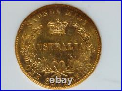Australia. 1870 Sydney Mint Sovereign. Much Lustre gEF/aUNC. NGC AU58