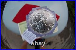 Early NGC 2011 1 oz x 20 Mint Roll /Tube Silver American Eagle Coin GEM 999 Fine