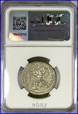 Elagabalus 218-222 AD BI Tetradrachm 26mm 12h Syria Antioch Mint NGC AU