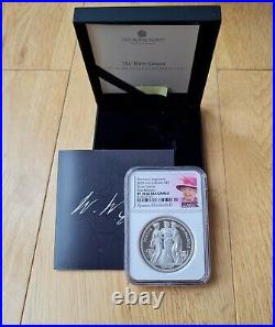 Engravers 2020 Royal Mint Three Graces Two Ounce Silver Proof NGC PF70UCFR