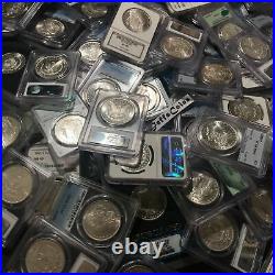 Estate Coin Lot US Morgan Silver Dollar? 1 PCGS or NGC Certified? O, S, P MS64