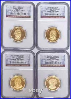 FULL SET (39)-NGC PF69 ULTRA CAMEO U. S. PRESIDENTIAL $1's-2007 thru 2016