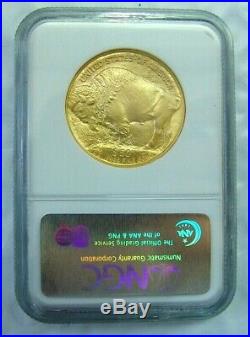 GEM 2006 $50 1 oz GOLD COIN AMERICAN BUFFALO NGC MS 70 FIRST STRIKE US MINT BOX