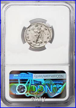 GORDIAN III Rare Antioch mint NGC Certified AU. Victory Roman Double Denarius