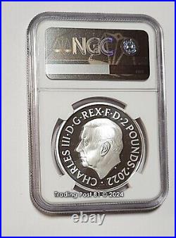 Great Britain 2022 HM QE II Memorial Proof Silver Coin NGC PF 70 ULTRA CAMEO