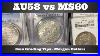 How To Spot The Difference Between Au58 U0026 Ms60 Coin Grading Tips Using Pcgs U0026 Ngc Morgan Dollars