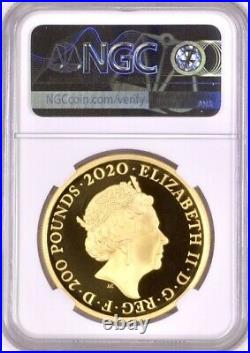 James Bond 007 Gold Proof £200 (2oz) Coin NGC PF69 Ultra Cameo & Royal Mint Box