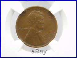 Key Date 1909 S VDB NGC AU50 United States Copper Wheat Cent Penny Coin Mint