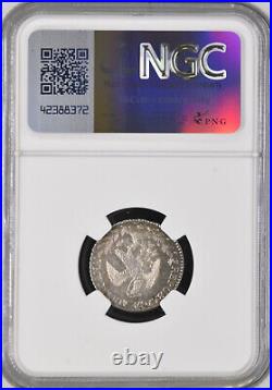 Mexico Silver 1 Real 1830-Mo JM Mexico City Mint. NGC MS-64, Stunning Near-Gem