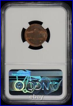 Mint Error Jefferson Nickel Struck on Lincoln Cent Blank NGC MS 64 BN B1464