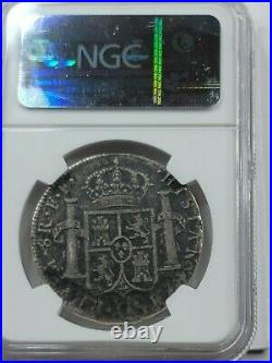 NGC Authentic El Cazador Shipwreck AR 8 Reales. Mexico City Mint. 1783 AD