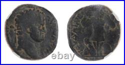 NGC Certified 79-81 AD Titus Judaea Capta' AE24, Caesarea Maritima Mint