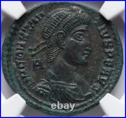 NGC MS Constantius II, Constantine Roman Empire 337-361 AD Cententionalis Coin