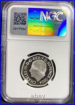 NGC PF70 2024 Star Wars Han Solo & Chewbacca Great Britain SILVER Colorized Coin