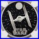 NGC PF70 2024 Star Wars TIE Fighter, Great Britain PROOF SILVER 1 Oz Coin TopPop