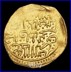 OTTOMAN EMPIRE. Murad III, AH 982-1003. Gold Sultan, Misr mint, NGC MS61