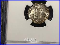 Pair 1941 Mercury Dimes NGC 66 Beautiful Original Toning 2 Coins This Lot