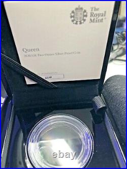 RARE £5 2oz silver Queen coin 2020 PF69 Ultra Cameo NGC 118/500 Royal Mint