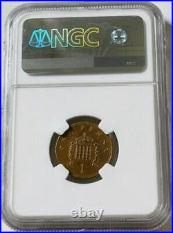 RARE MINT ERROR Missing UNC Details NGC GRADED 1 Penny coin Struck Planchet